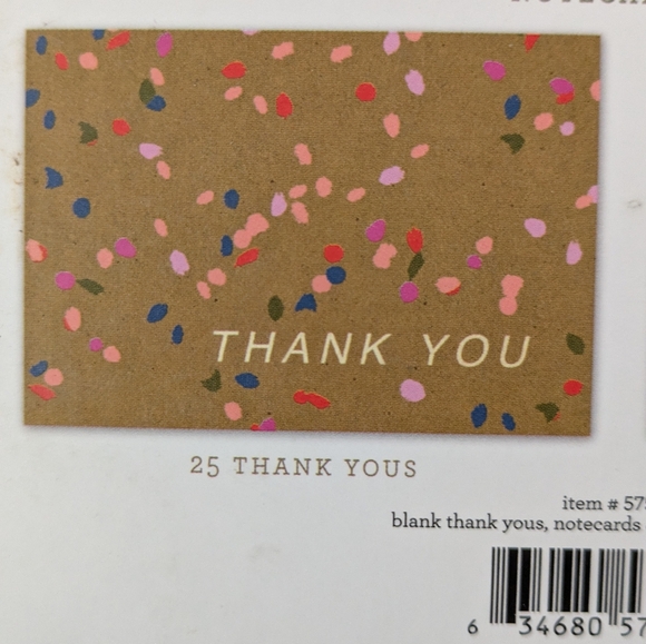 Assorted Thank You cards - New in package - Picture 3 of 7